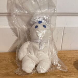 Pillsbury Doughboy Plush - White with Blue Details